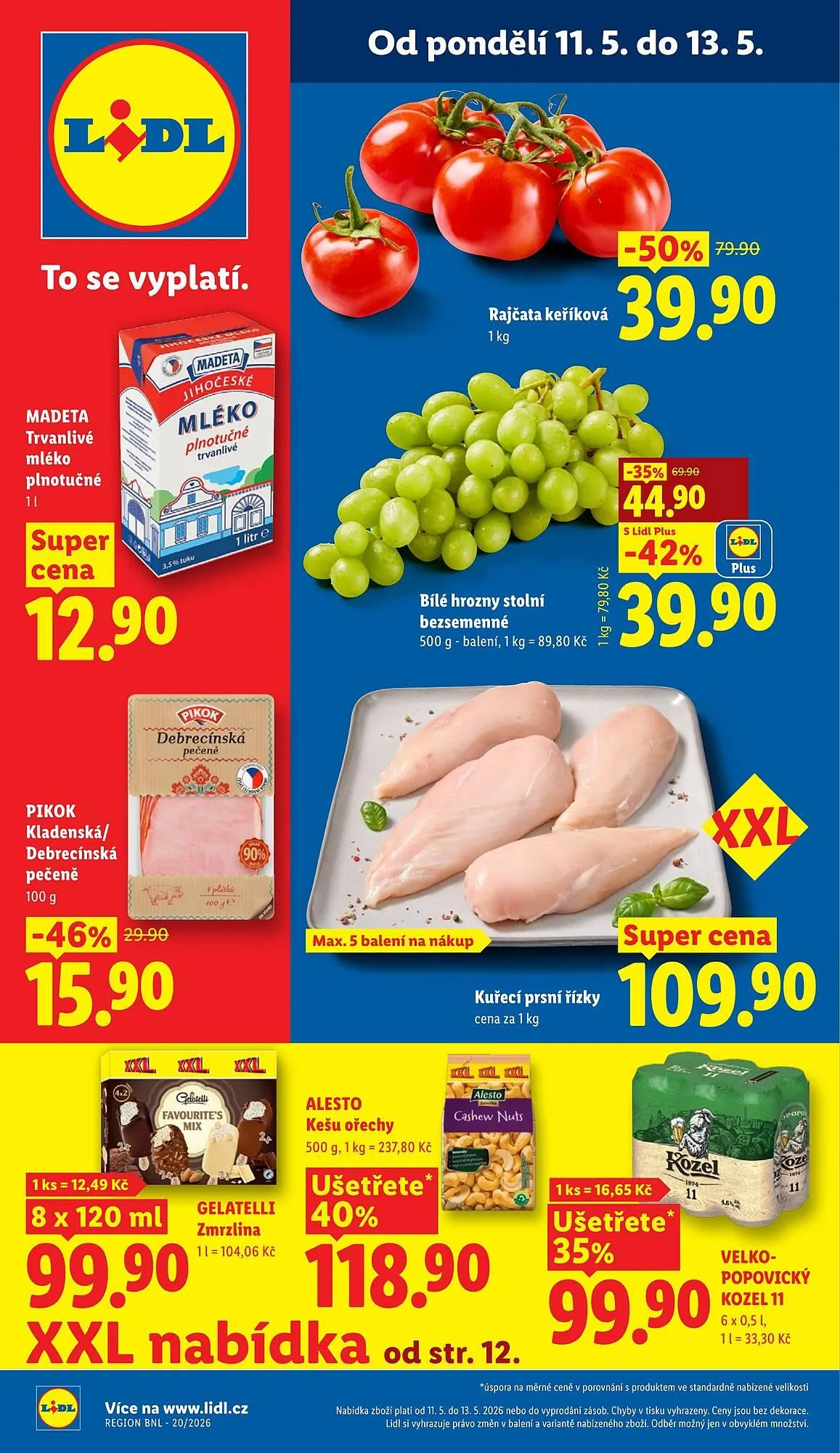 Lidl leták - 11. května 13. května 2026 - Page 1
