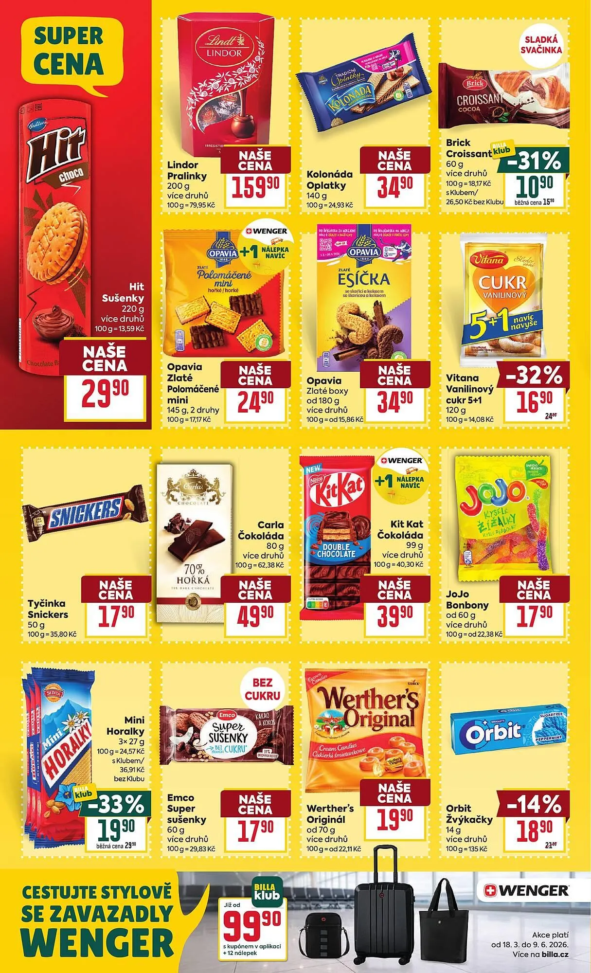 Billa leták - 15. dubna 21. dubna 2026 - Page 18