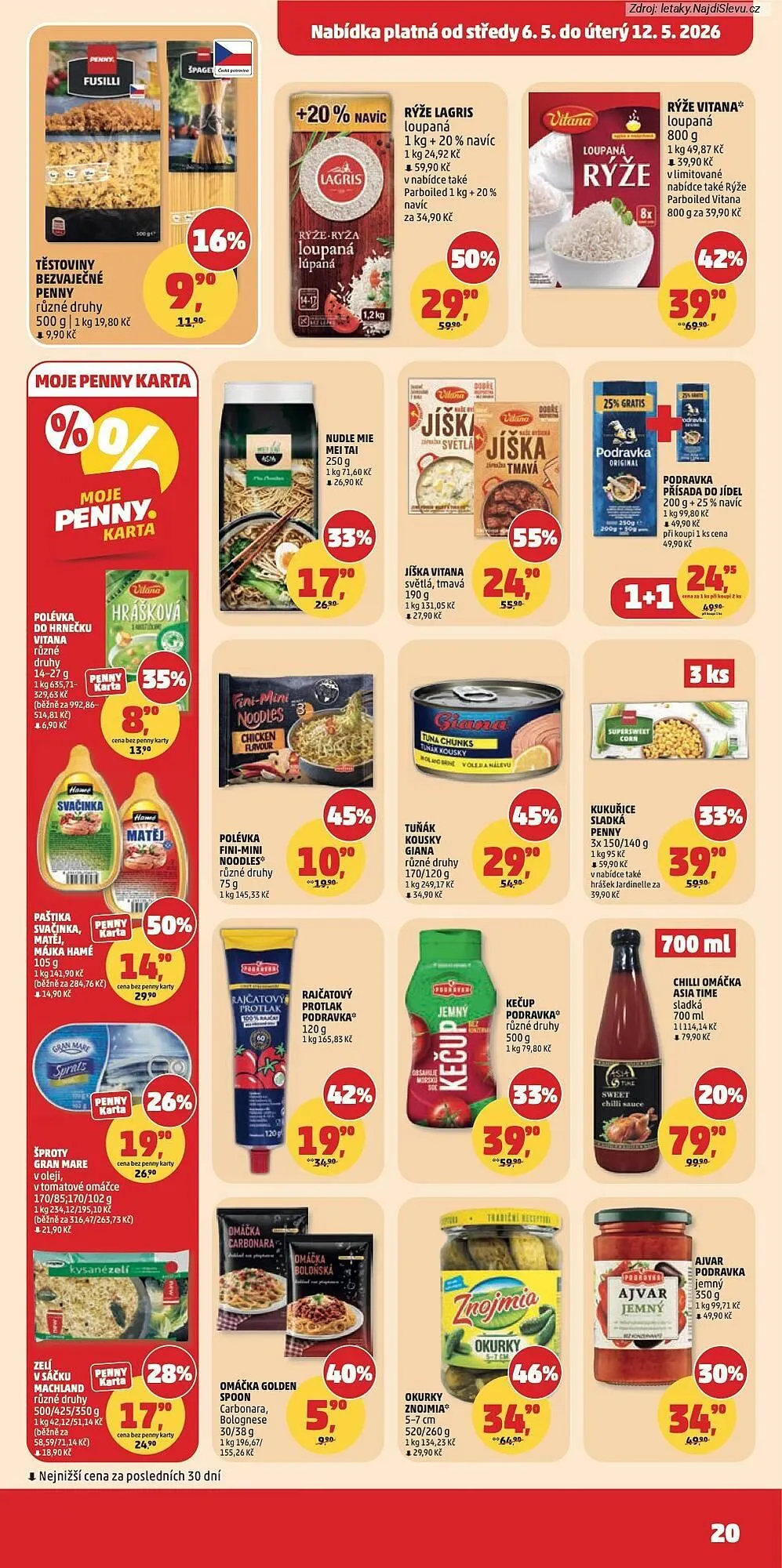 Penny Market leták - 6. května 12. května 2026 - Page 20