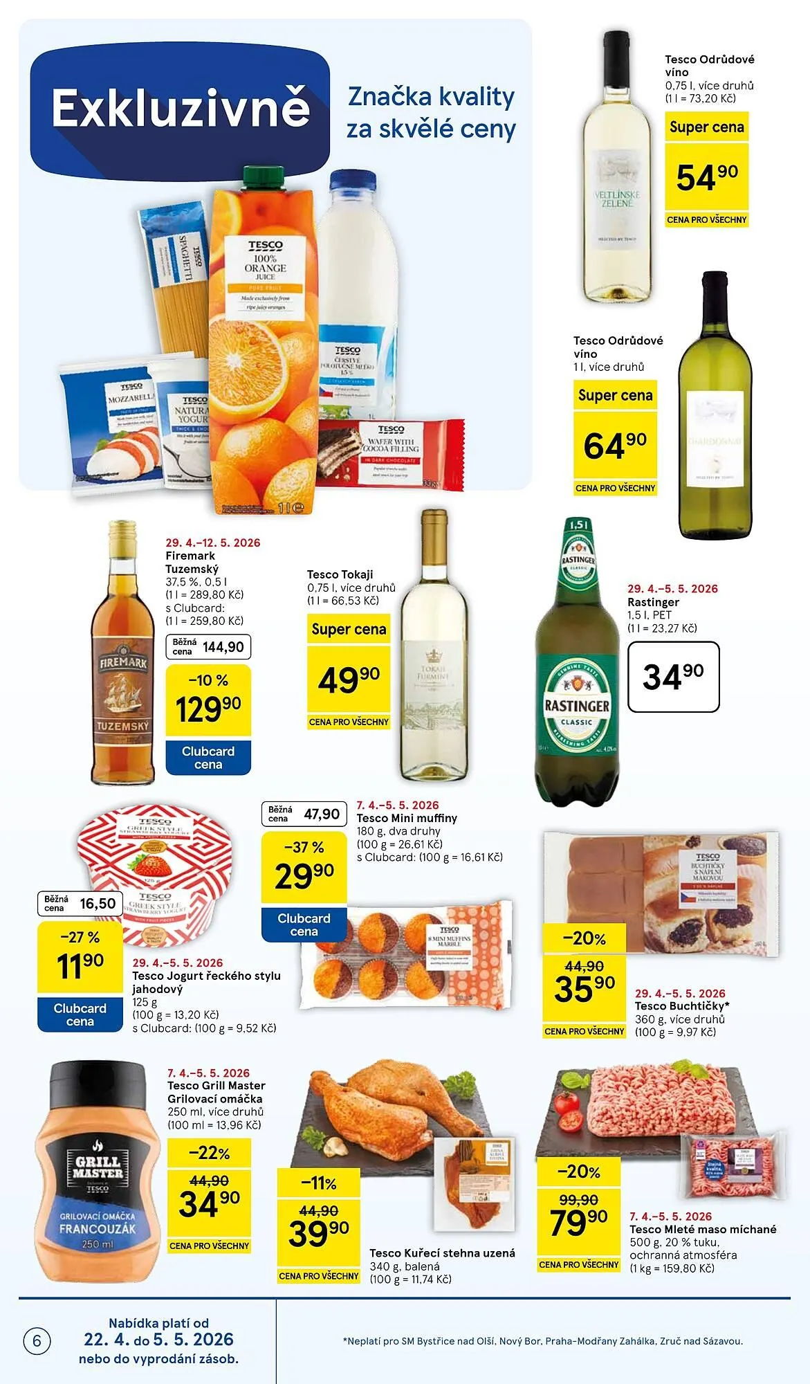 Tesco leták - 29. dubna 5. května 2026 - Page 6