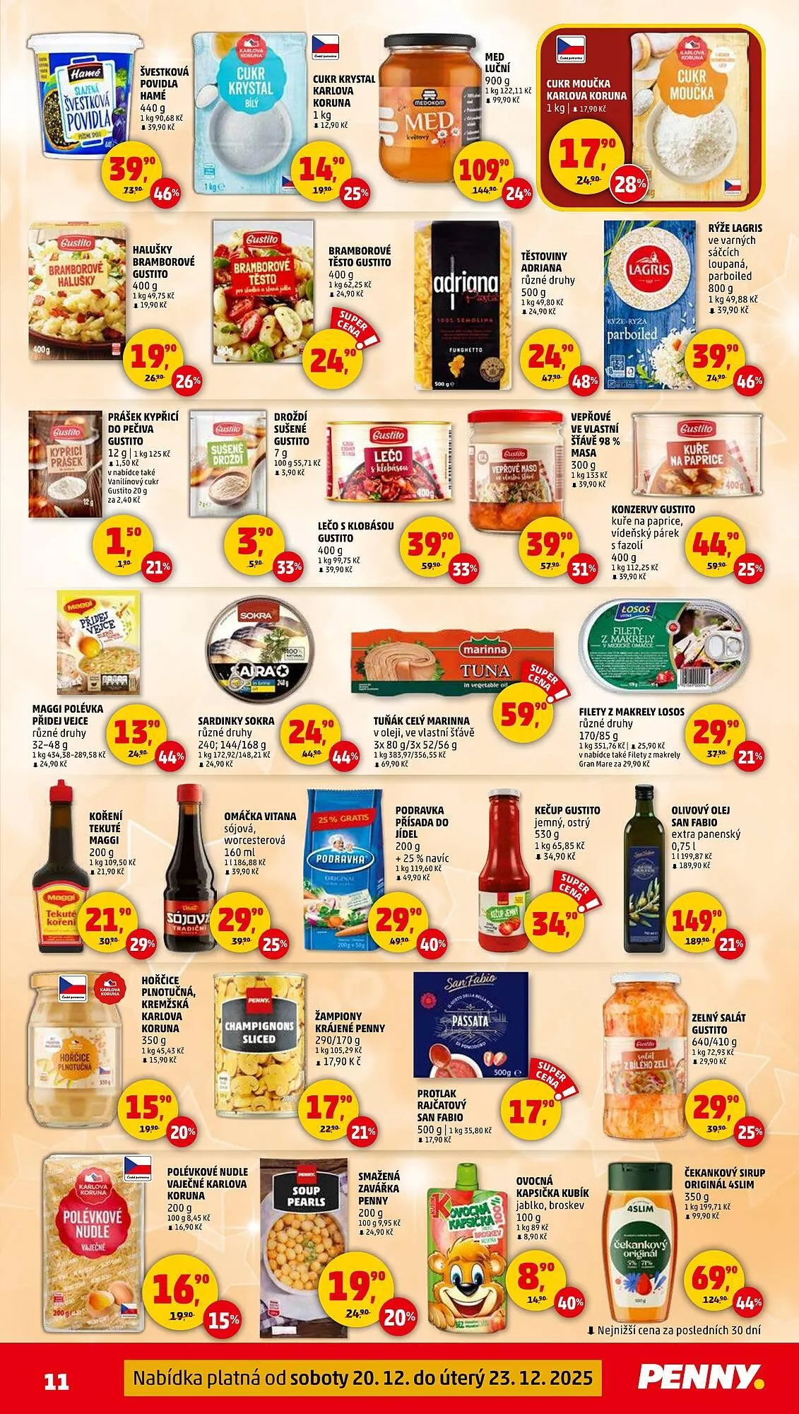 Penny Market leták - 20. prosince 23. prosince 2025 - Page 11