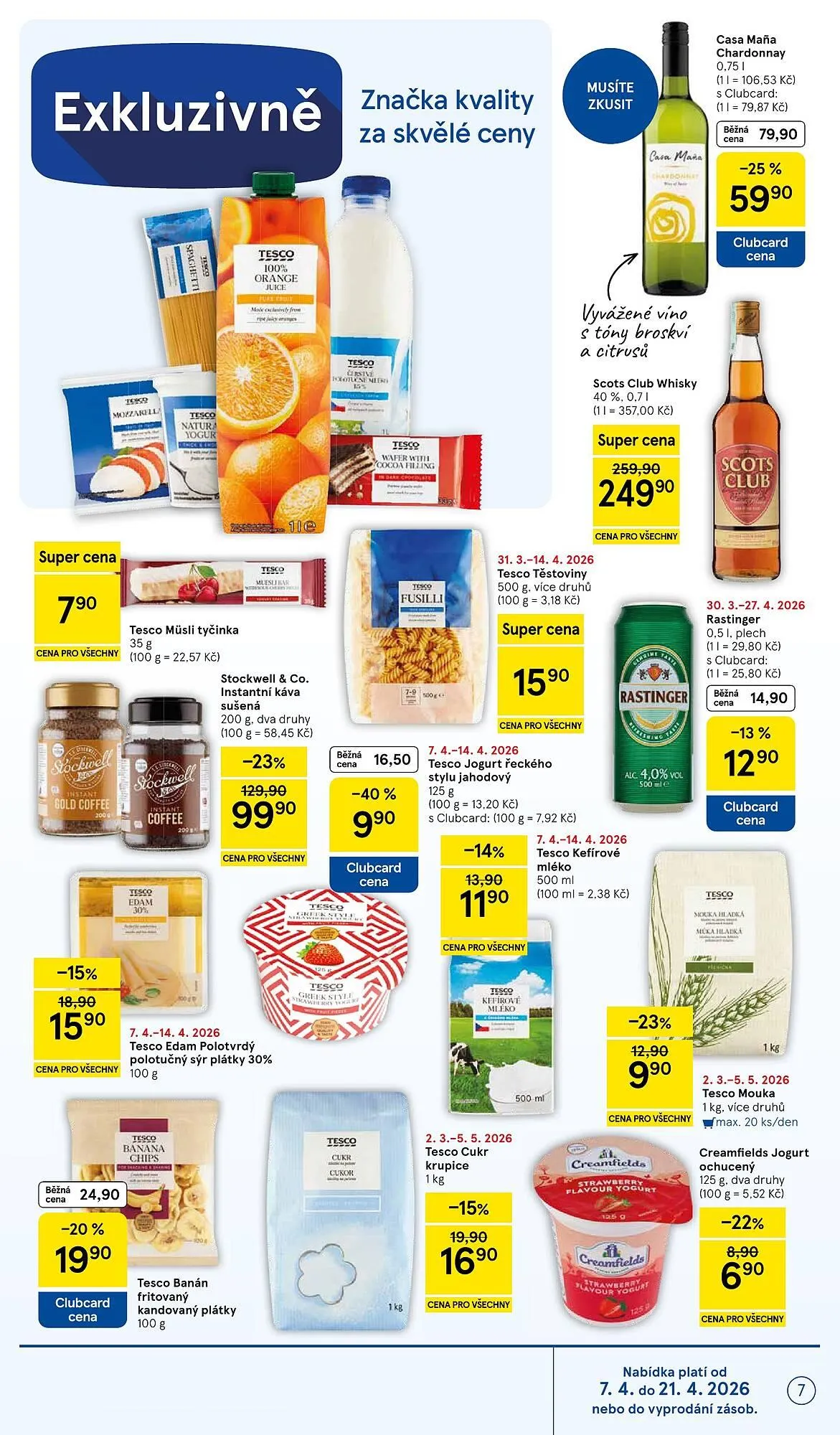 Tesco leták - 7. dubna 14. dubna 2026 - Page 7