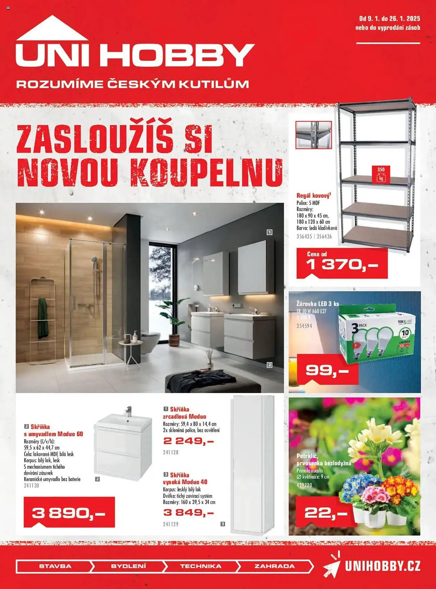 Uni Hobby leták - 1