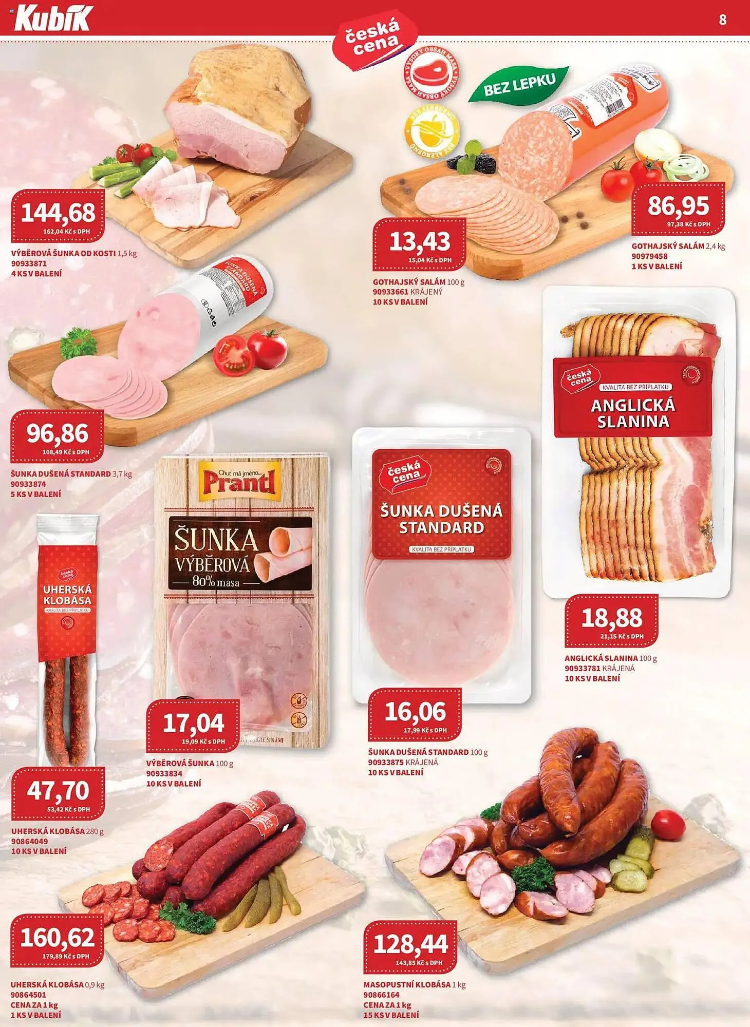 Kubík potraviny leták - 1. dubna 30. dubna 2026 - Page 8