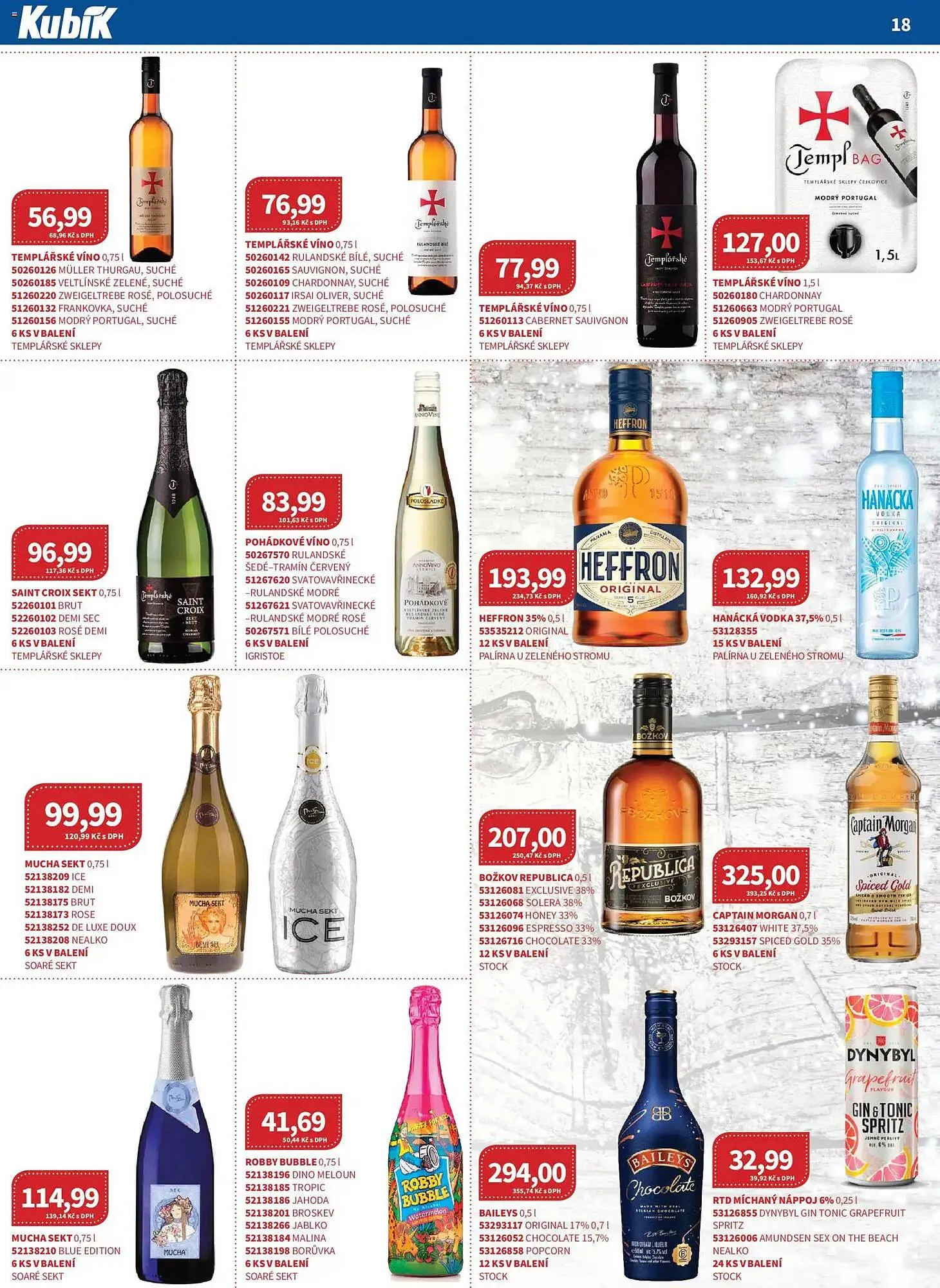 Kubík potraviny leták - 1. prosince 31. prosince 2025 - Page 18