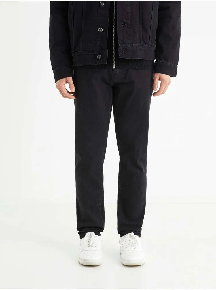 Černé pánské slim fit džíny Celio C25