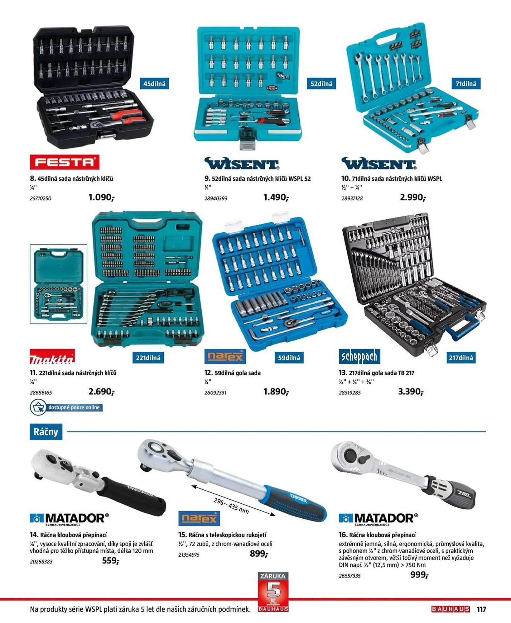 Bauhaus leták - 31. října 28. února 2026 - Page 117
