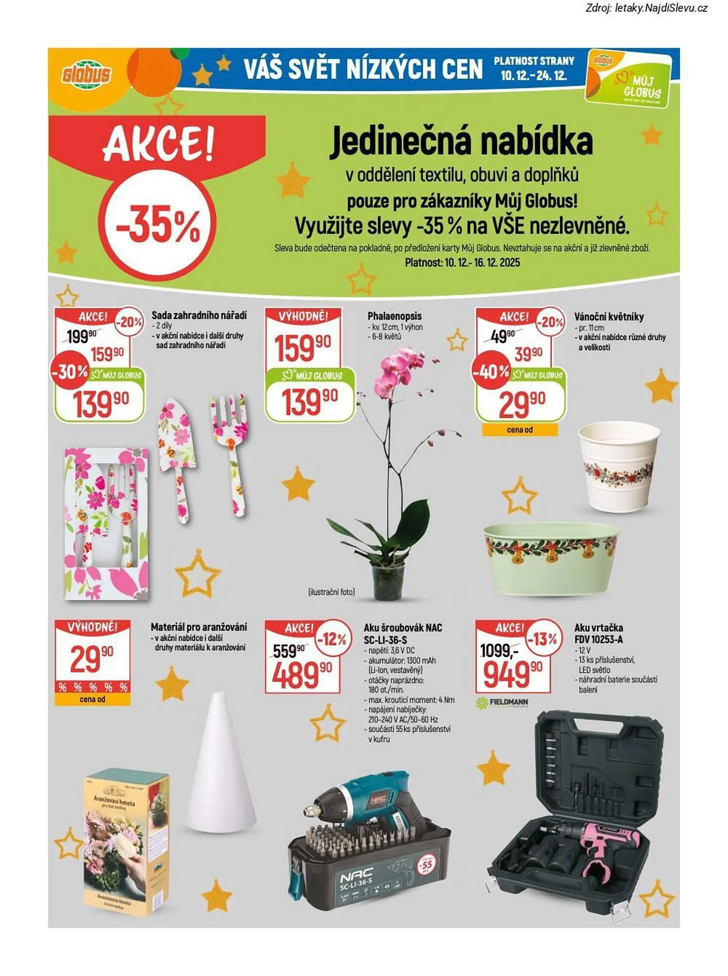 Globus leták - 10. prosince 16. prosince 2025 - Page 37