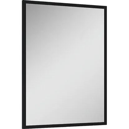Maximus Zrcadlo Velo, černé, 80 x 60 cm
