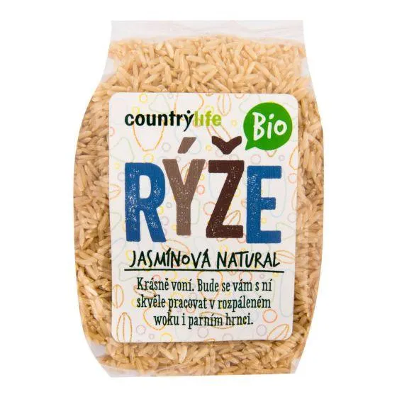 Rýže jasmínová natural 500 g BIO COUNTRY LIFE