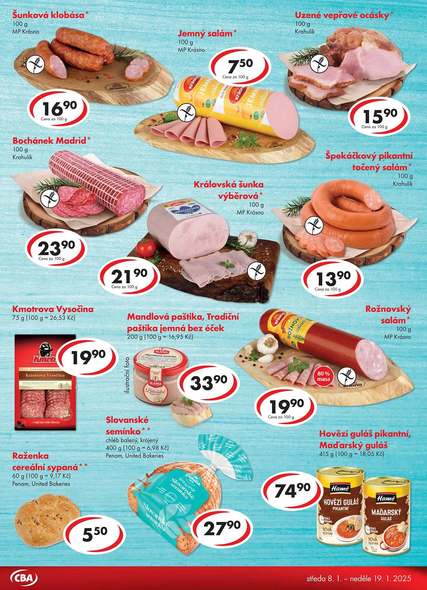 CBA leták - 8. ledna 19. ledna 2025 - Page 3