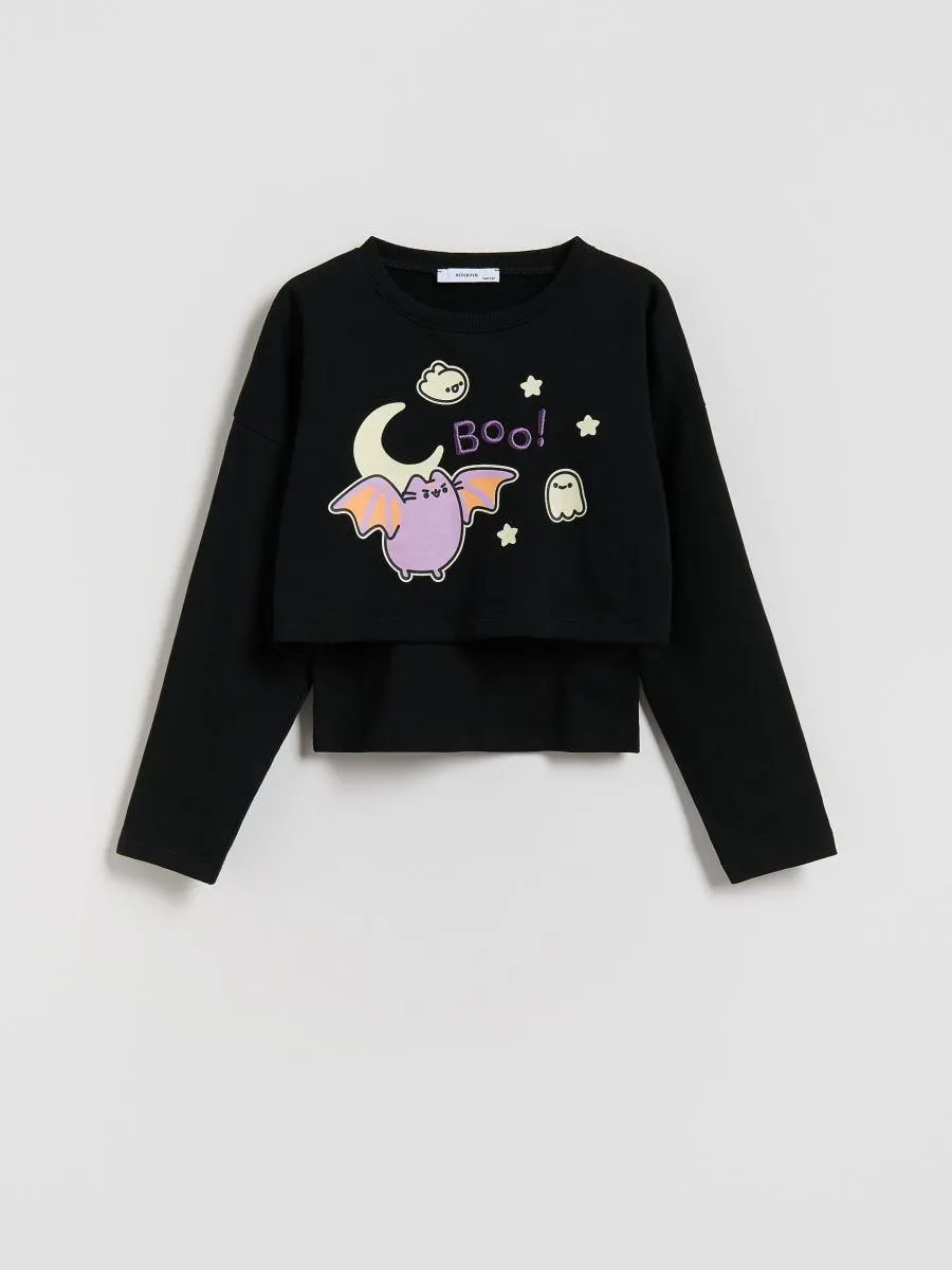 Dvouvrstvé tričko Pusheen