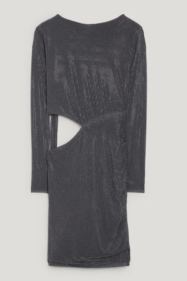 CLOCKHOUSE - bodycon dress with cut-out