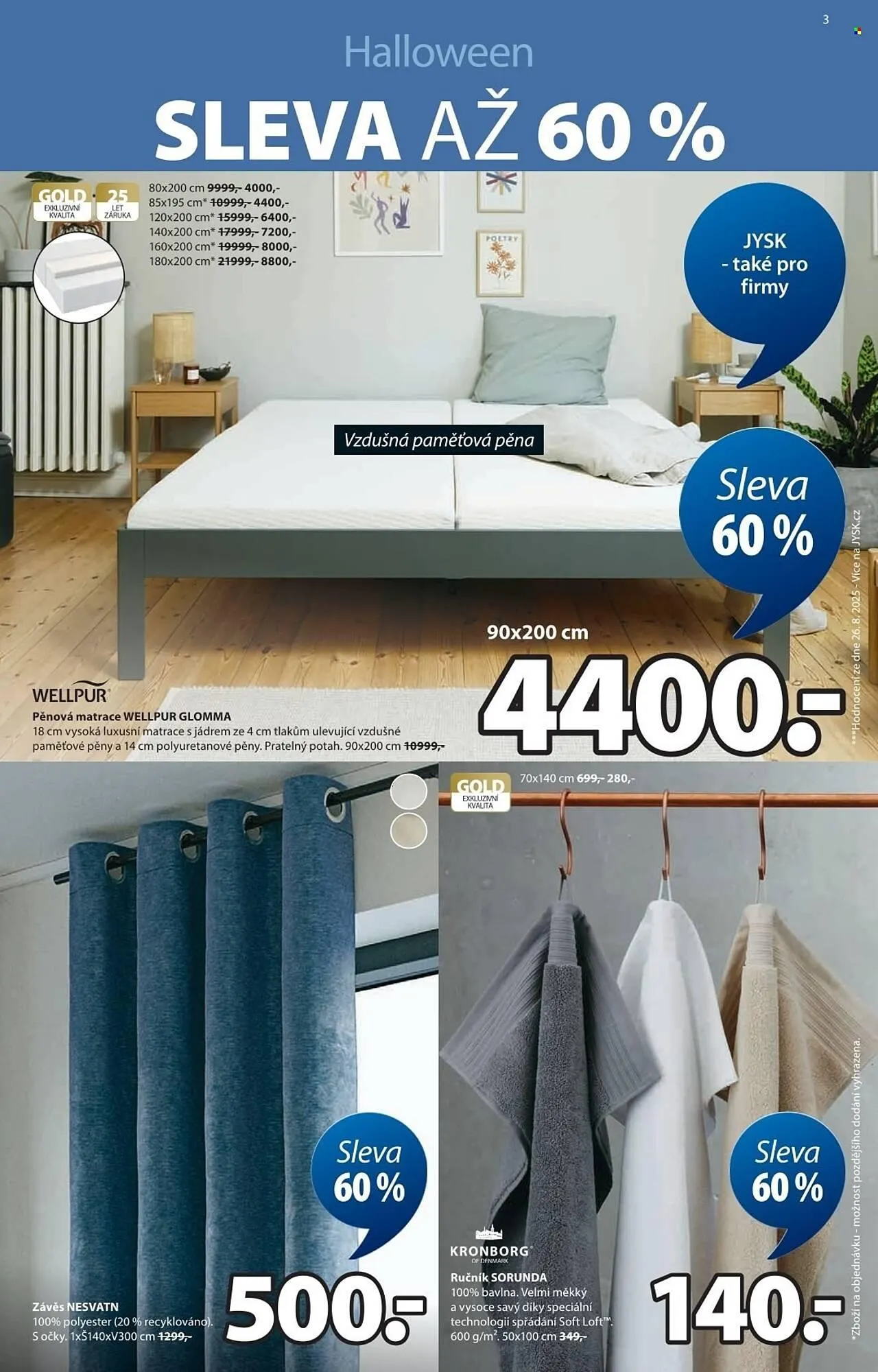 JYSK leták - 20. října 23. listopadu 2025 - Page 3