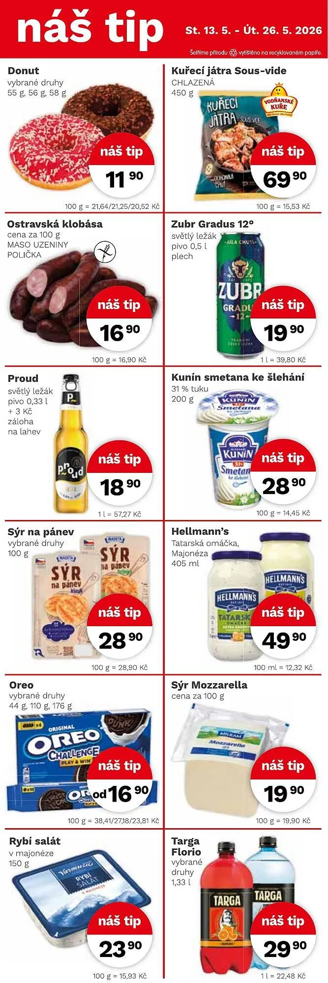 Konzum leták - 13. května 26. května 2026 - Page 4