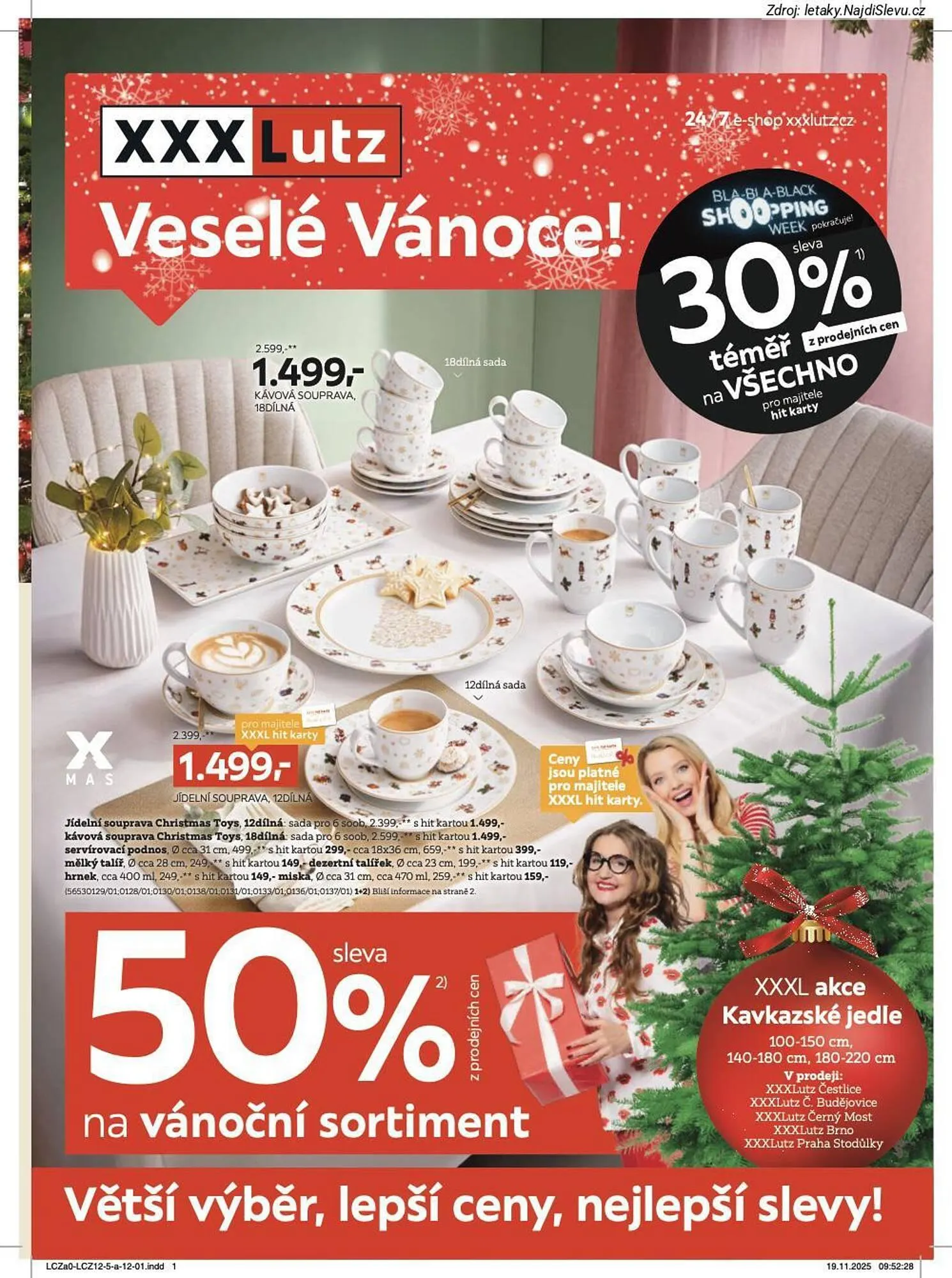 XXXLutz leták - 8. prosince 23. prosince 2025 - Page 1