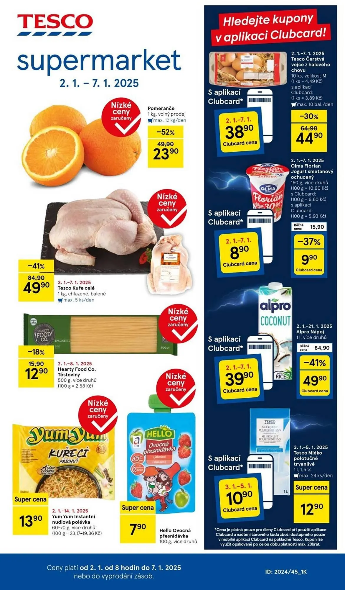 Tesco leták - 1