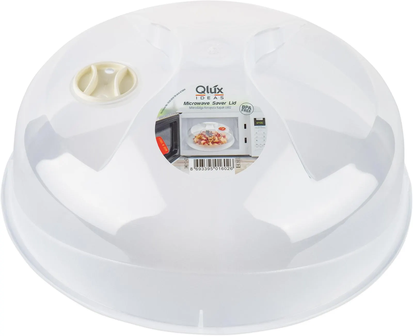 Kryt do mikrovlnné trouby Lux 25 cm
