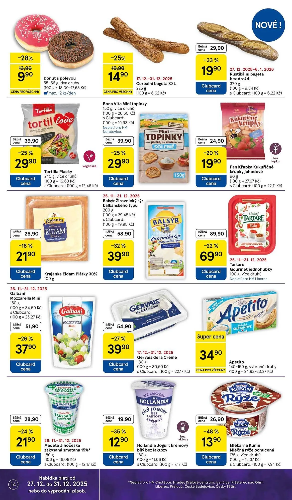 Tesco leták - 27. prosince 31. prosince 2025 - Page 14