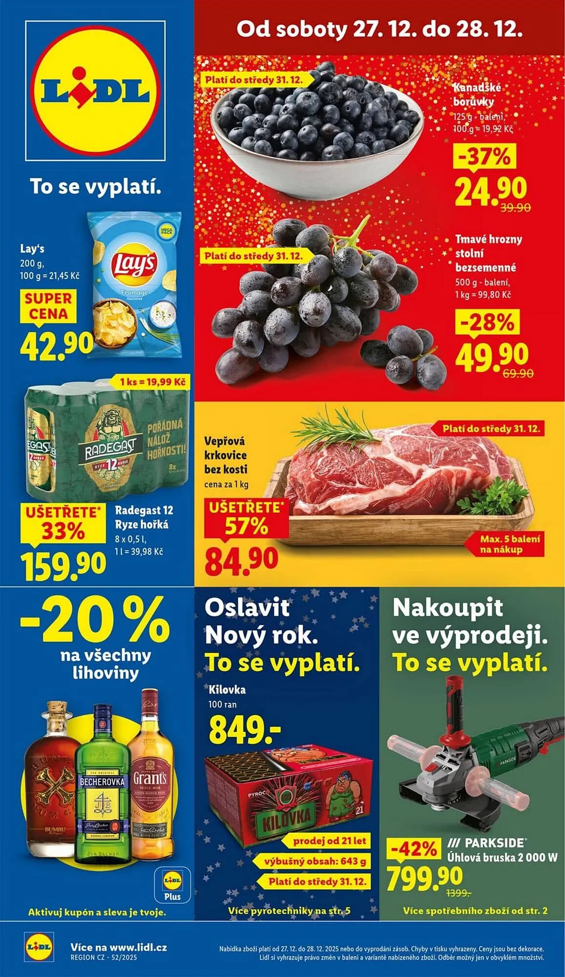 Lidl leták - 27. prosince 28. prosince 2025 - Page 1