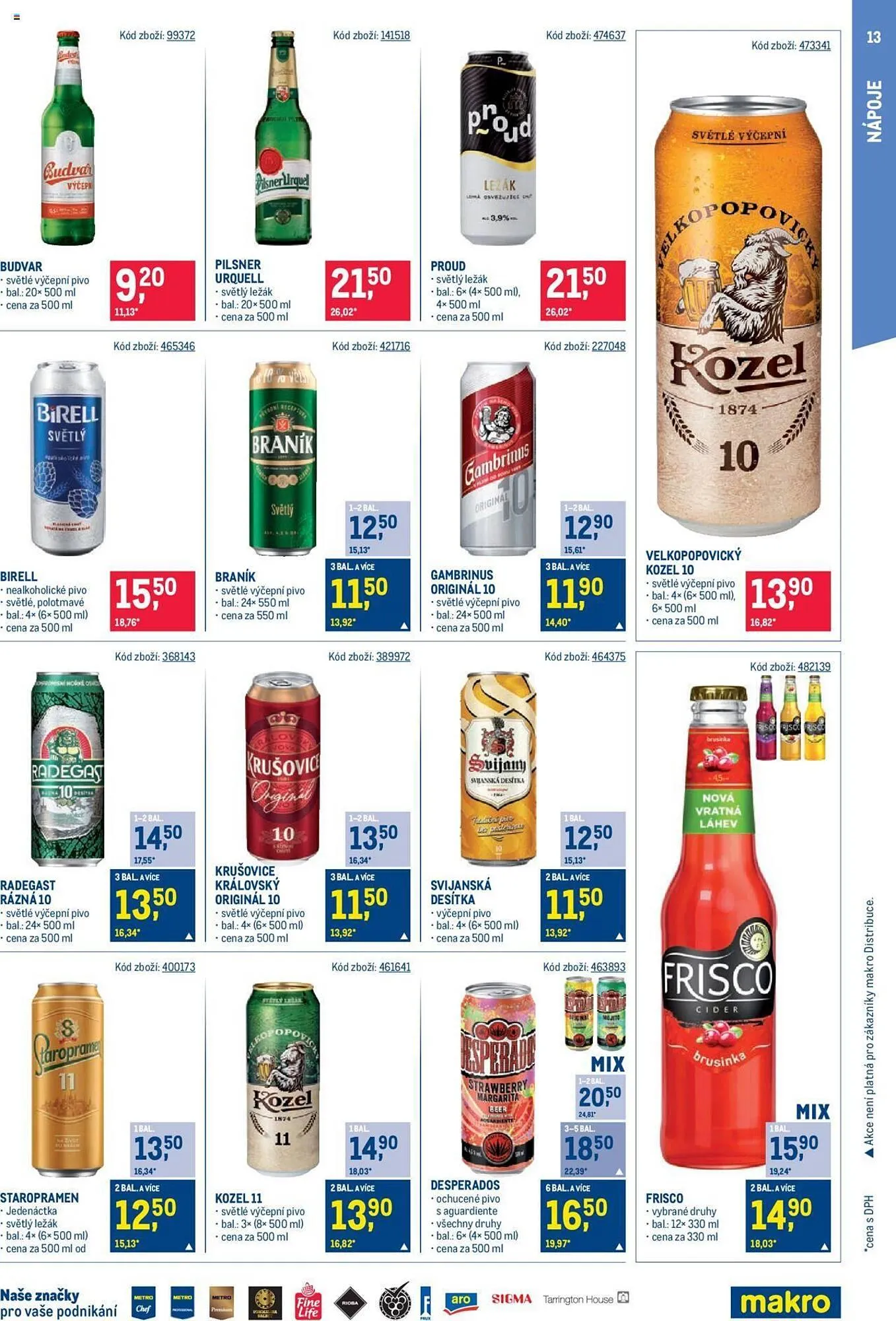 Makro leták - 23. října 5. listopadu 2024 - Page 13