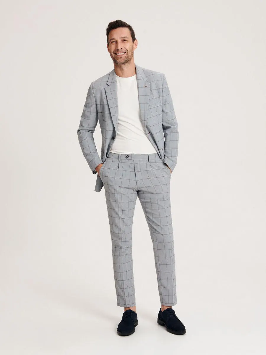 Oblekové kalhoty slim fit