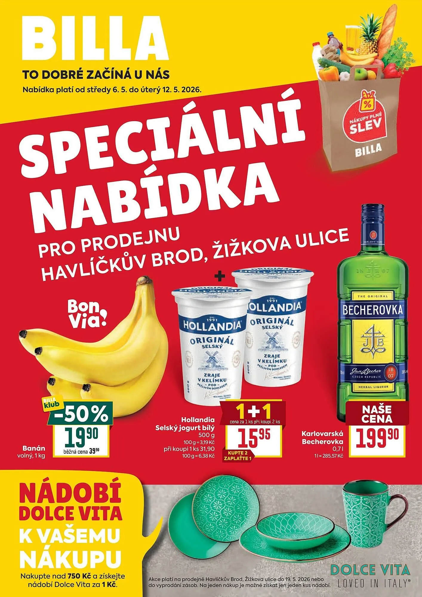 Billa leták - 1