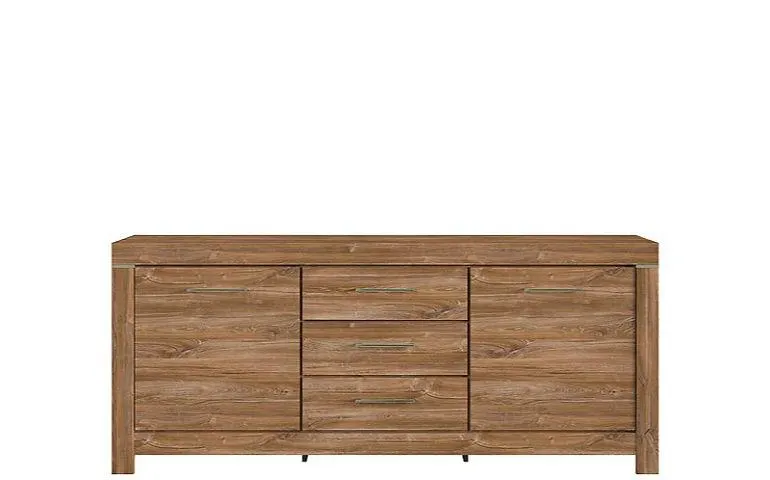 GENT komoda KOM2D3S/9/20, dub stirling