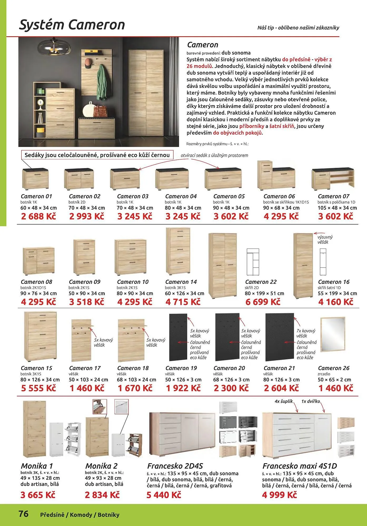Nábytkáři Čech a Moravy leták - 7. ledna 31. prosince 2026 - Page 76
