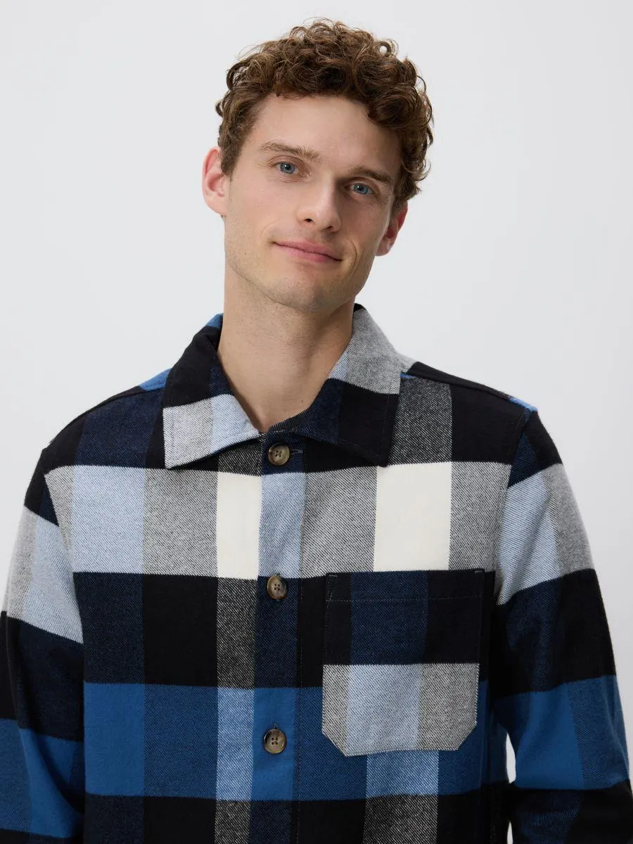 Kostkovaná košile comfort fit