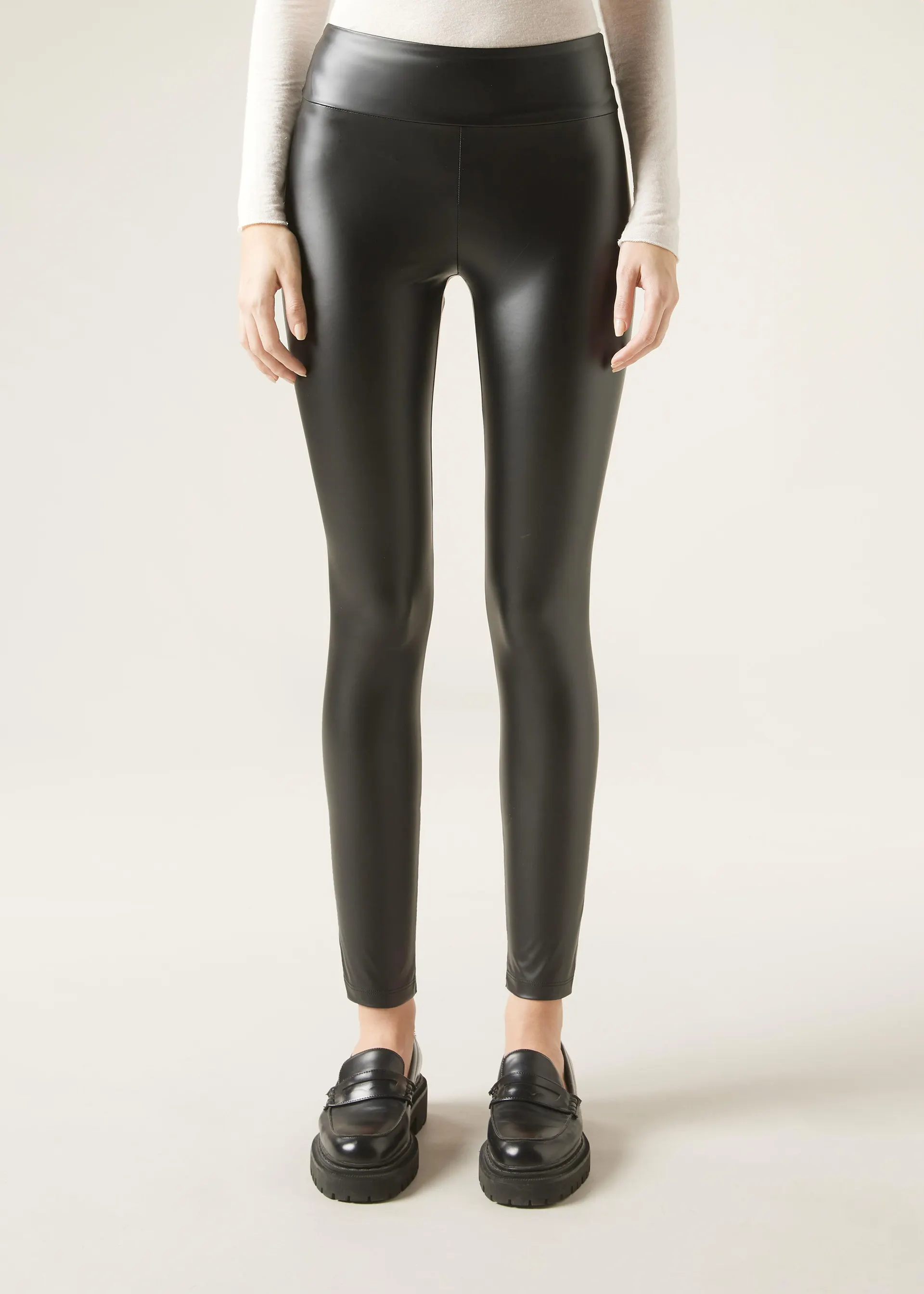 Leather Effect Leggings