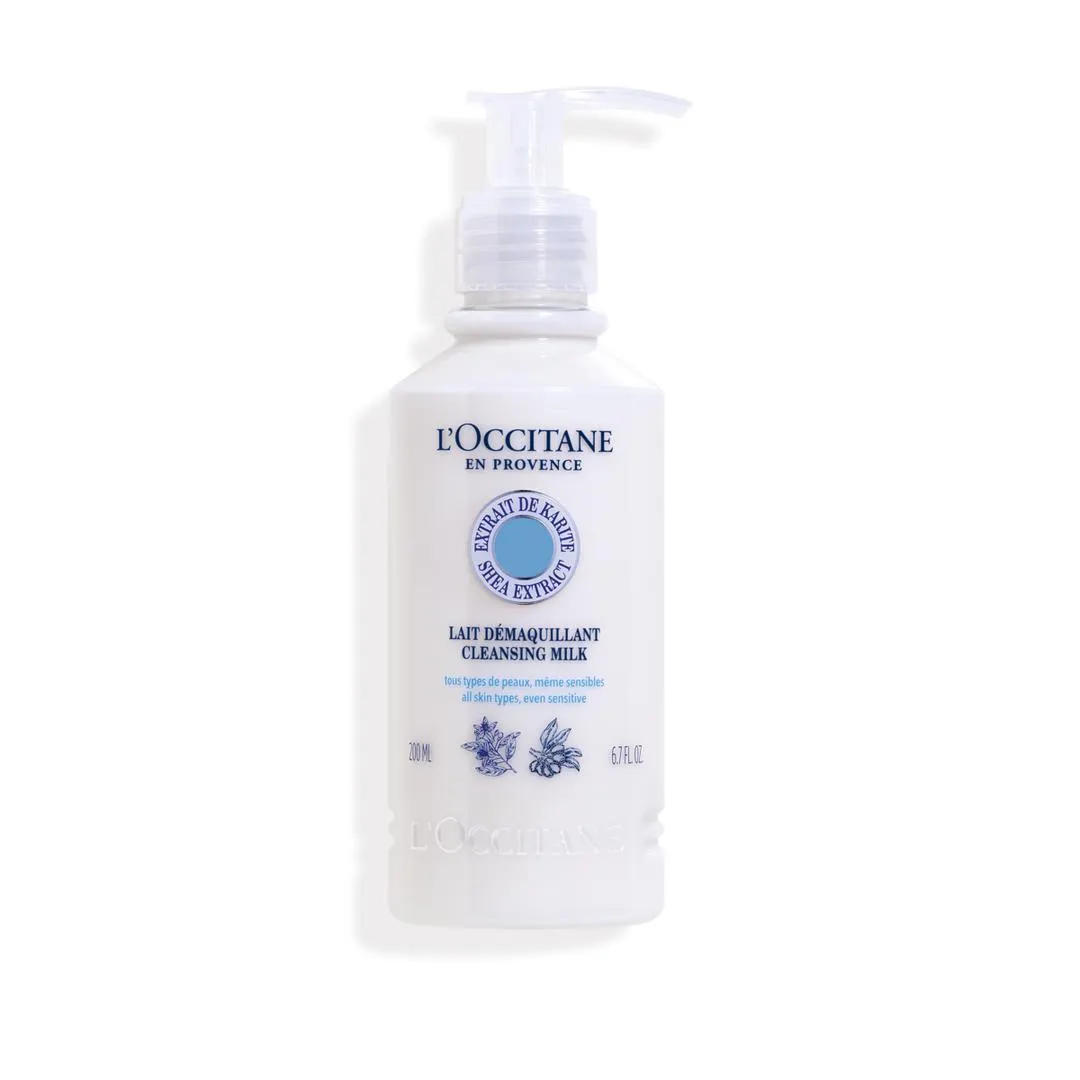 Čistící pleťové mléko Bambucké máslo