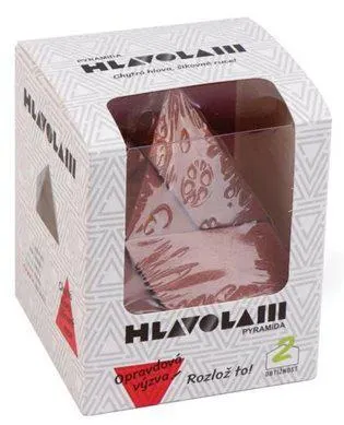 Dřevěný hlavolam – Pyramida