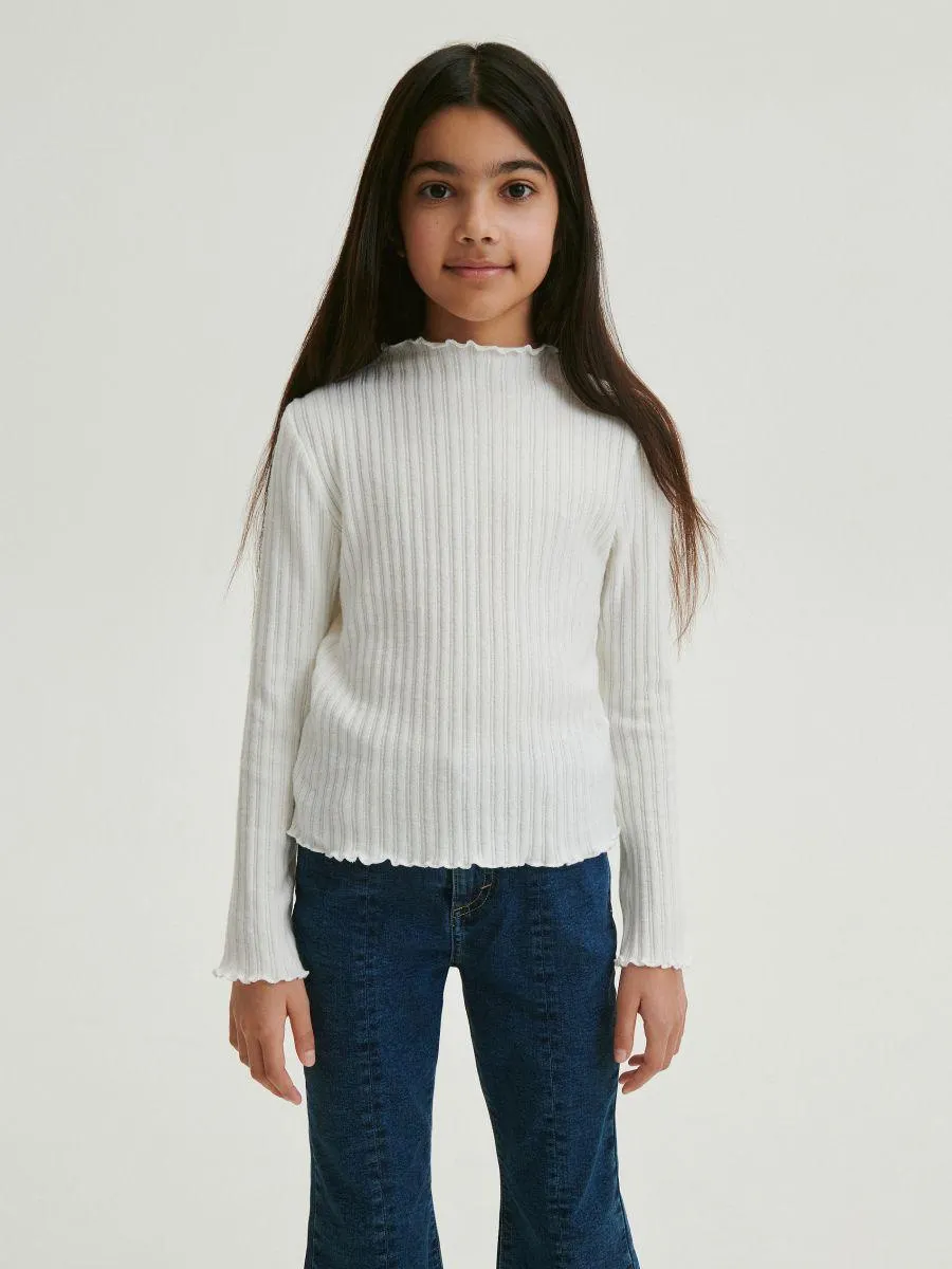 Proužkovaná halenka