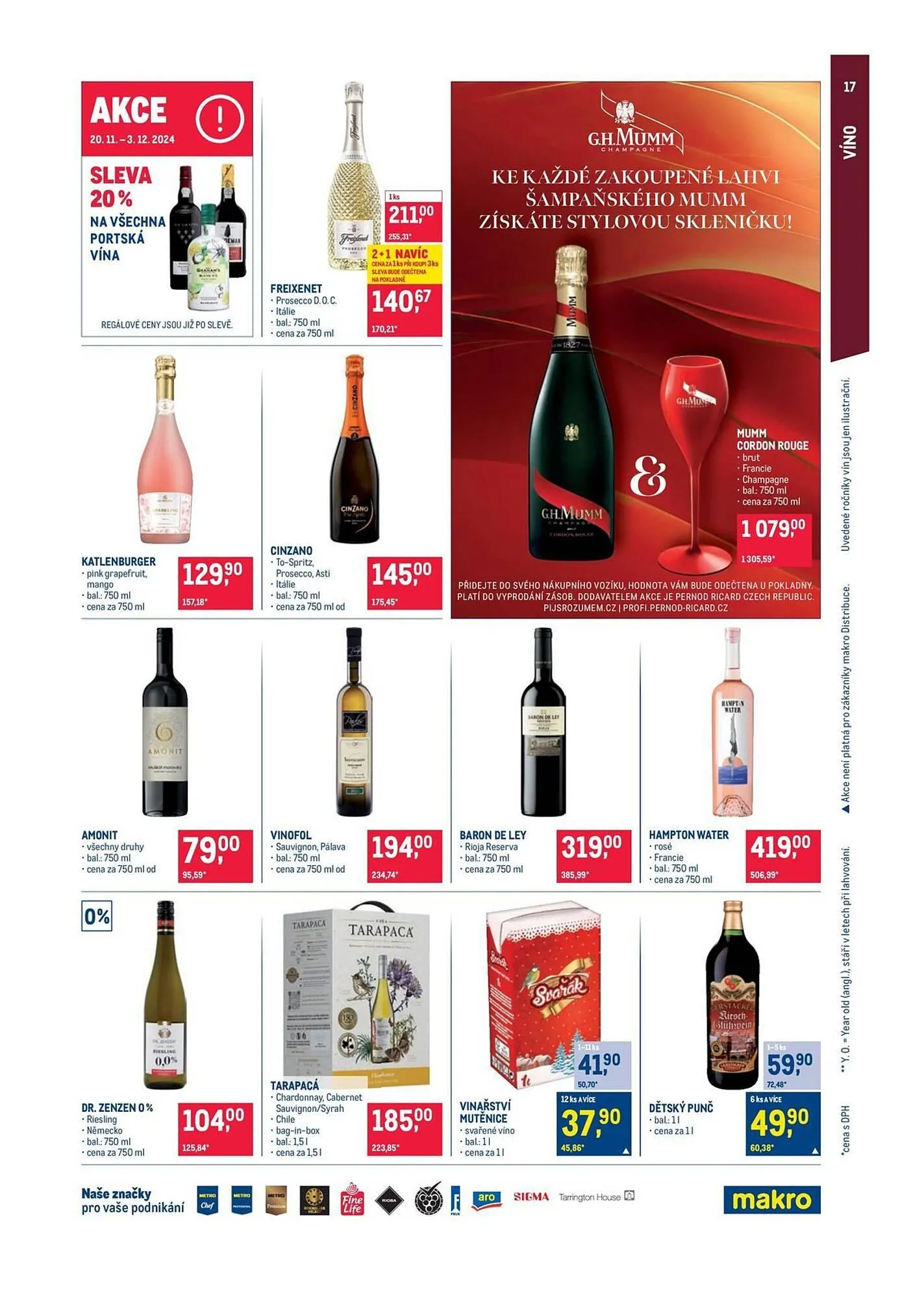 Makro leták - 20. listopadu 3. prosince 2024 - Page 17