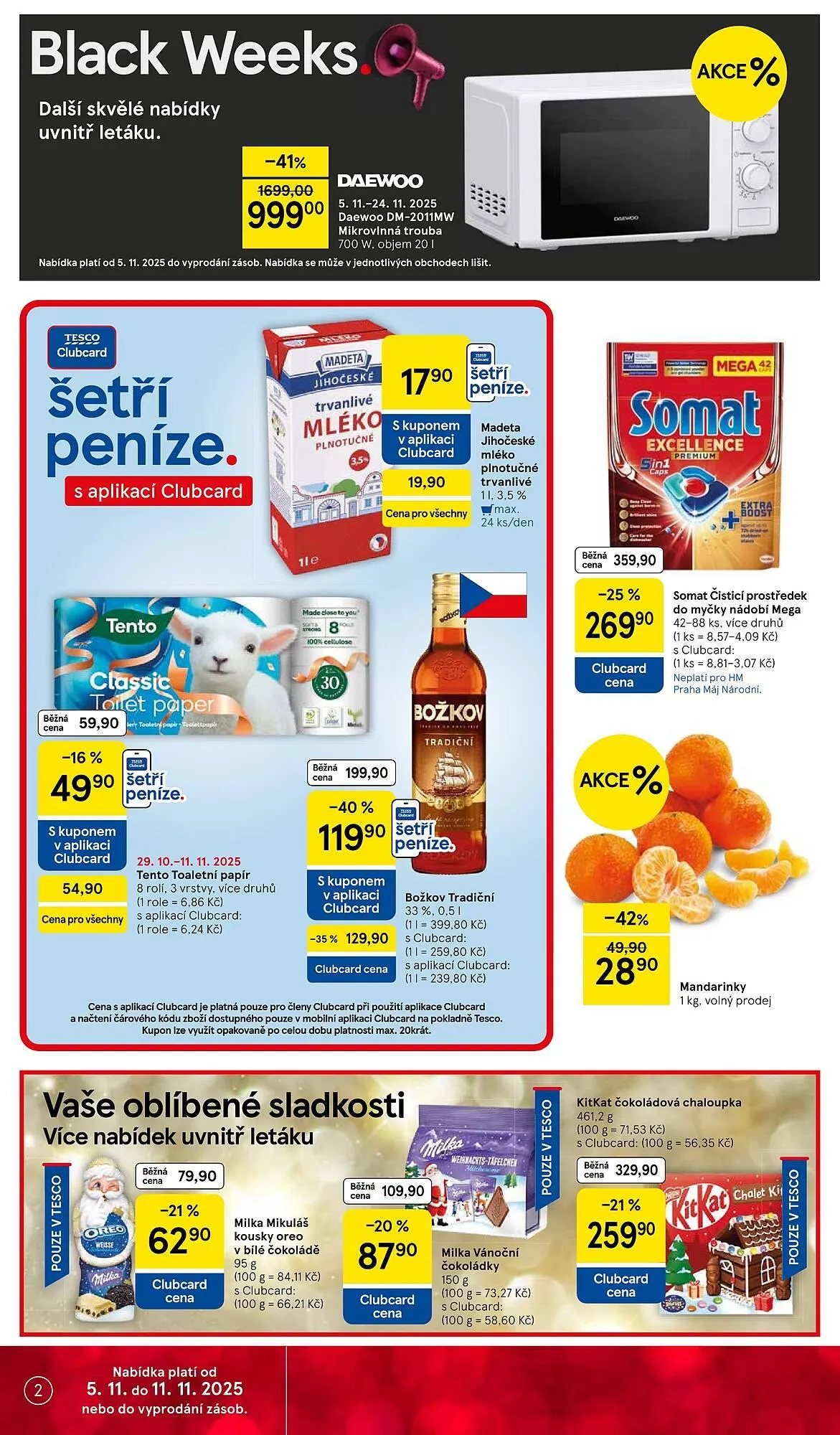 Tesco leták - 5. listopadu 11. listopadu 2025 - Page 2