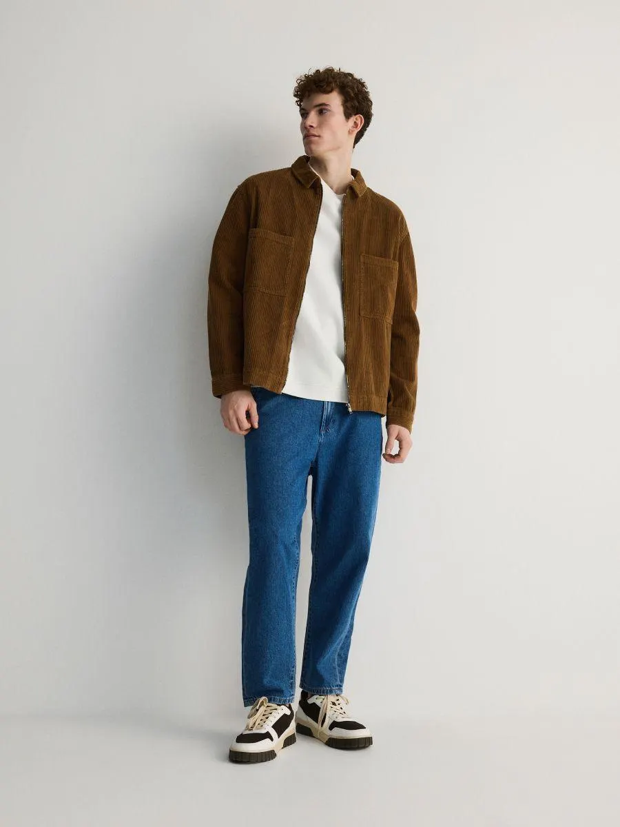 Manšestrová košile comfort fit