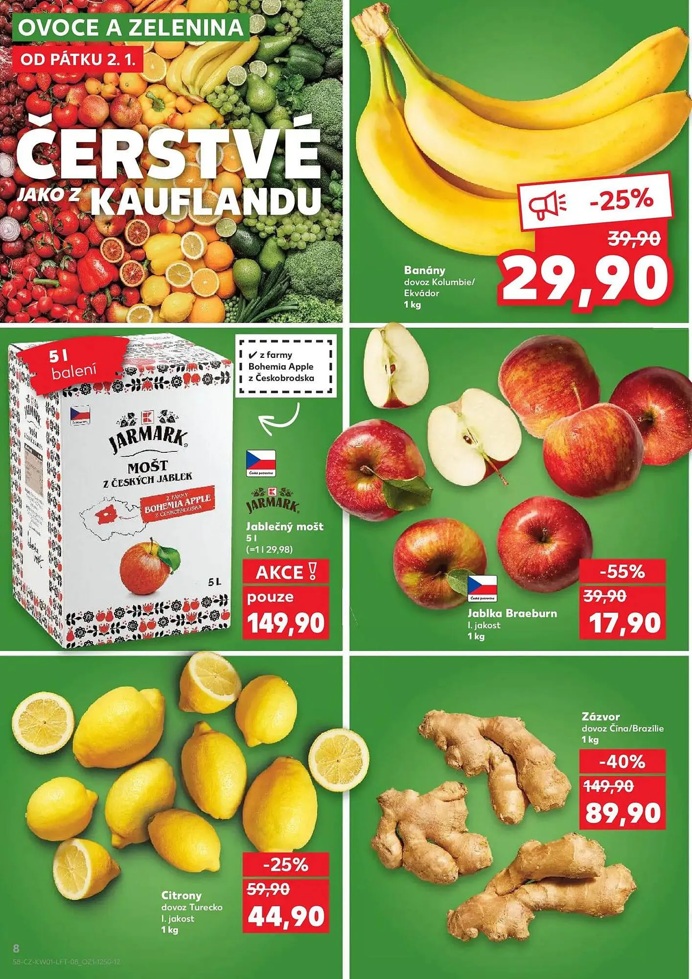 Kaufland leták - 2. ledna 6. ledna 2026 - Page 8