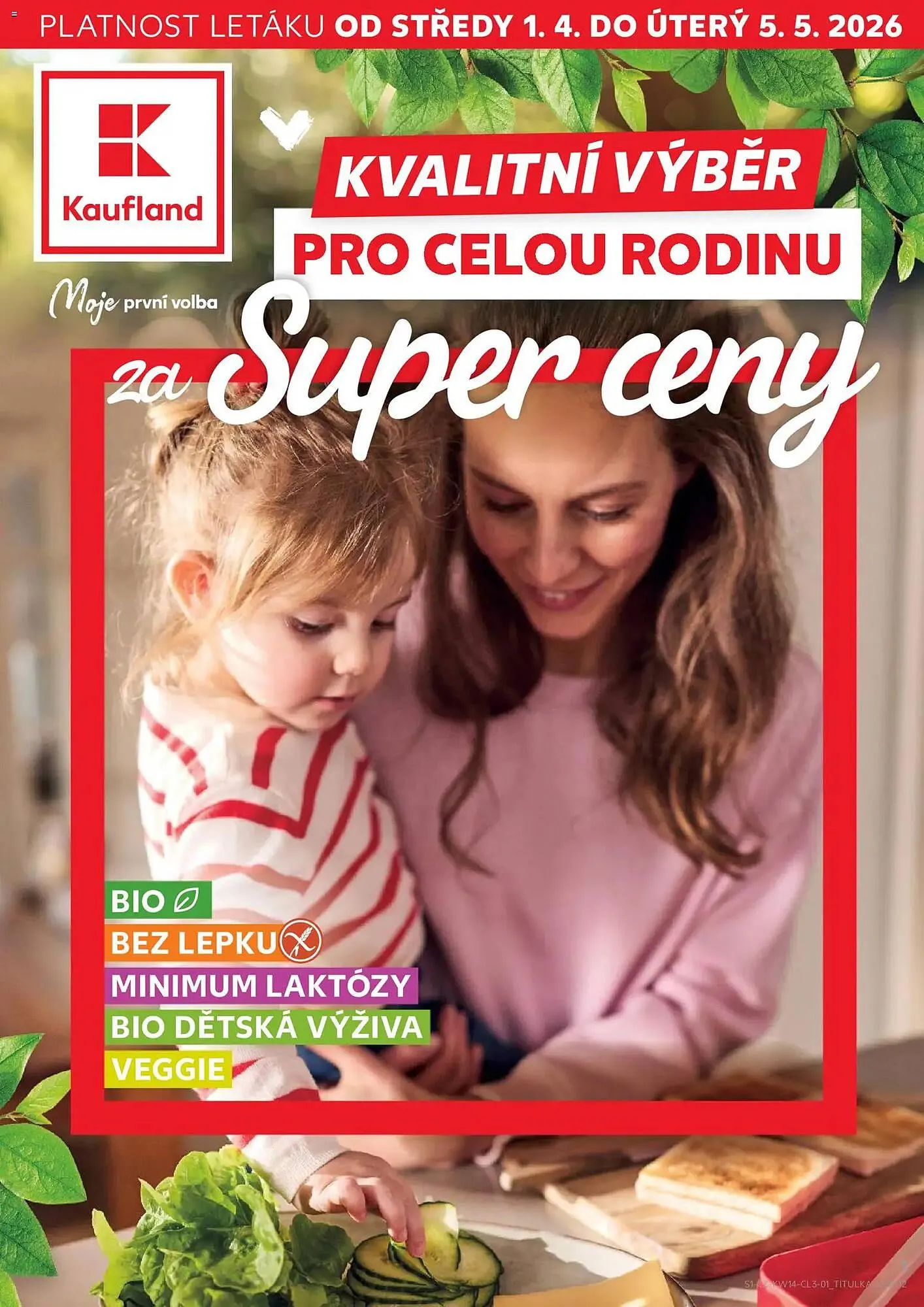 Kaufland leták - 1. dubna 5. května 2026 - Page 1
