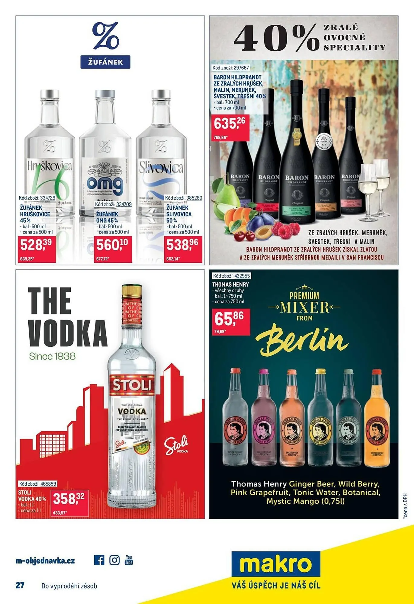 Makro leták - 16. prosince 30. prosince 2025 - Page 27