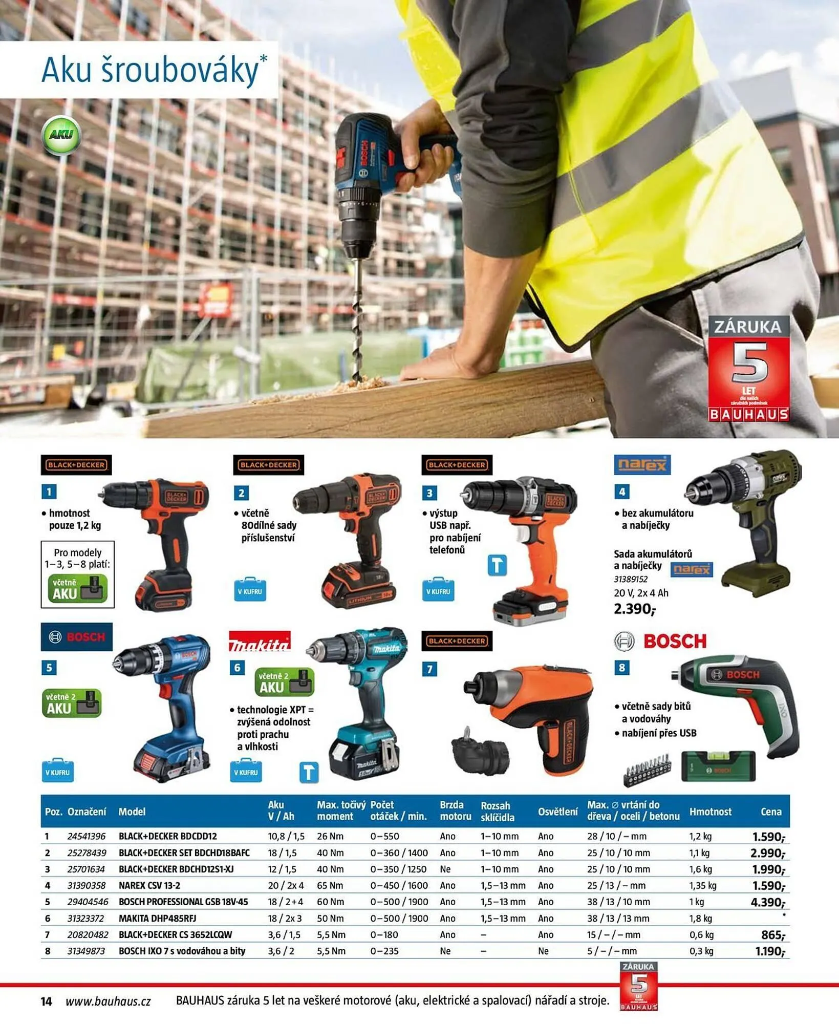 Bauhaus leták - 8. září 28. února 2025 - Page 14