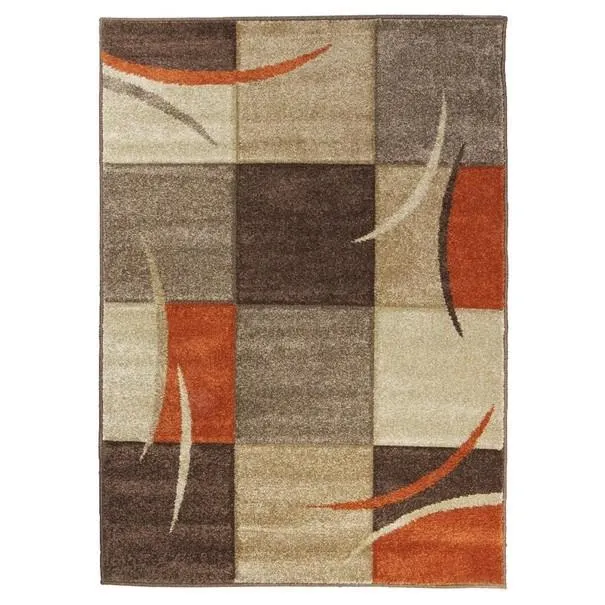 Koberec PORTLAND CARVED 2 vícebarevná, 133x190 cm