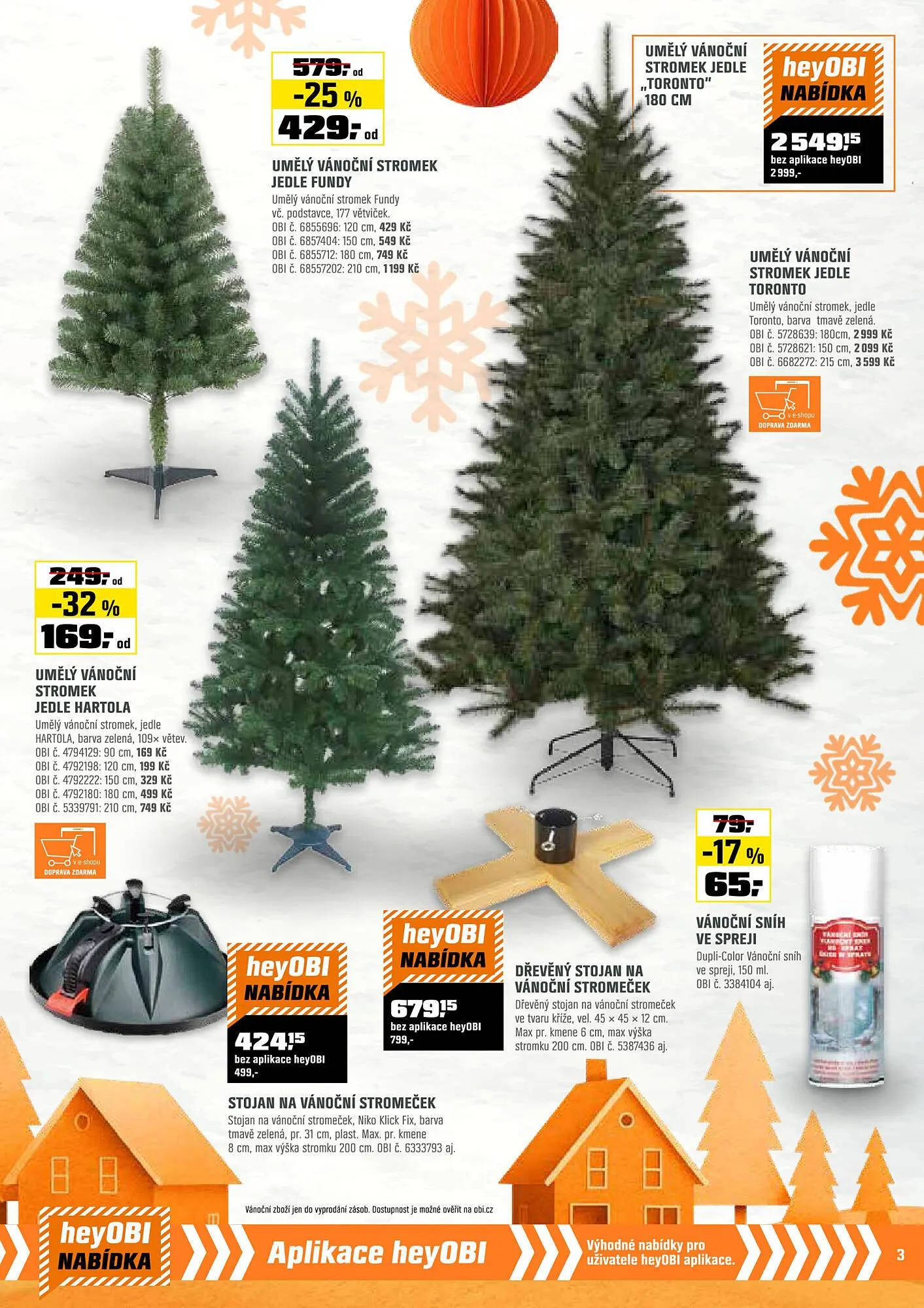 OBI leták - 1. prosince 31. prosince 2025 - Page 3