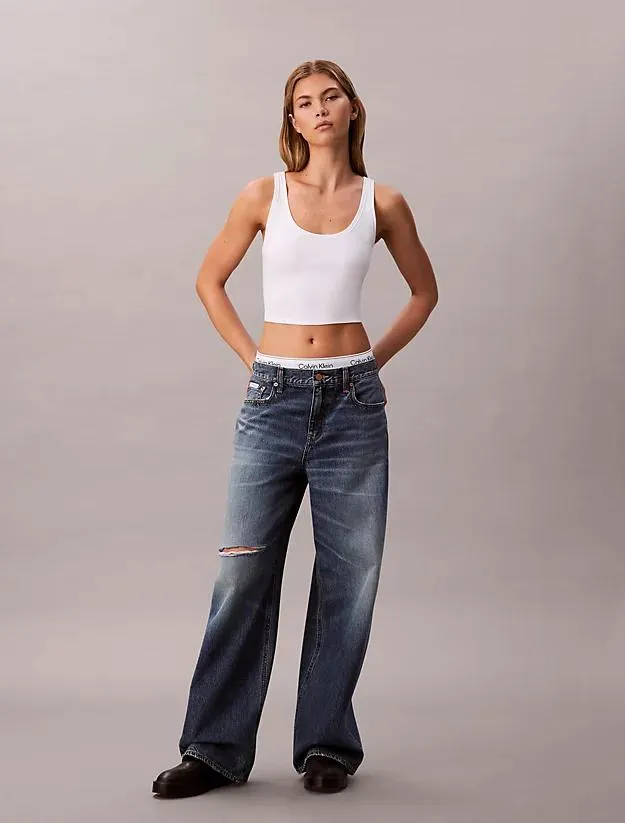 Low Rise Baggy Jeans