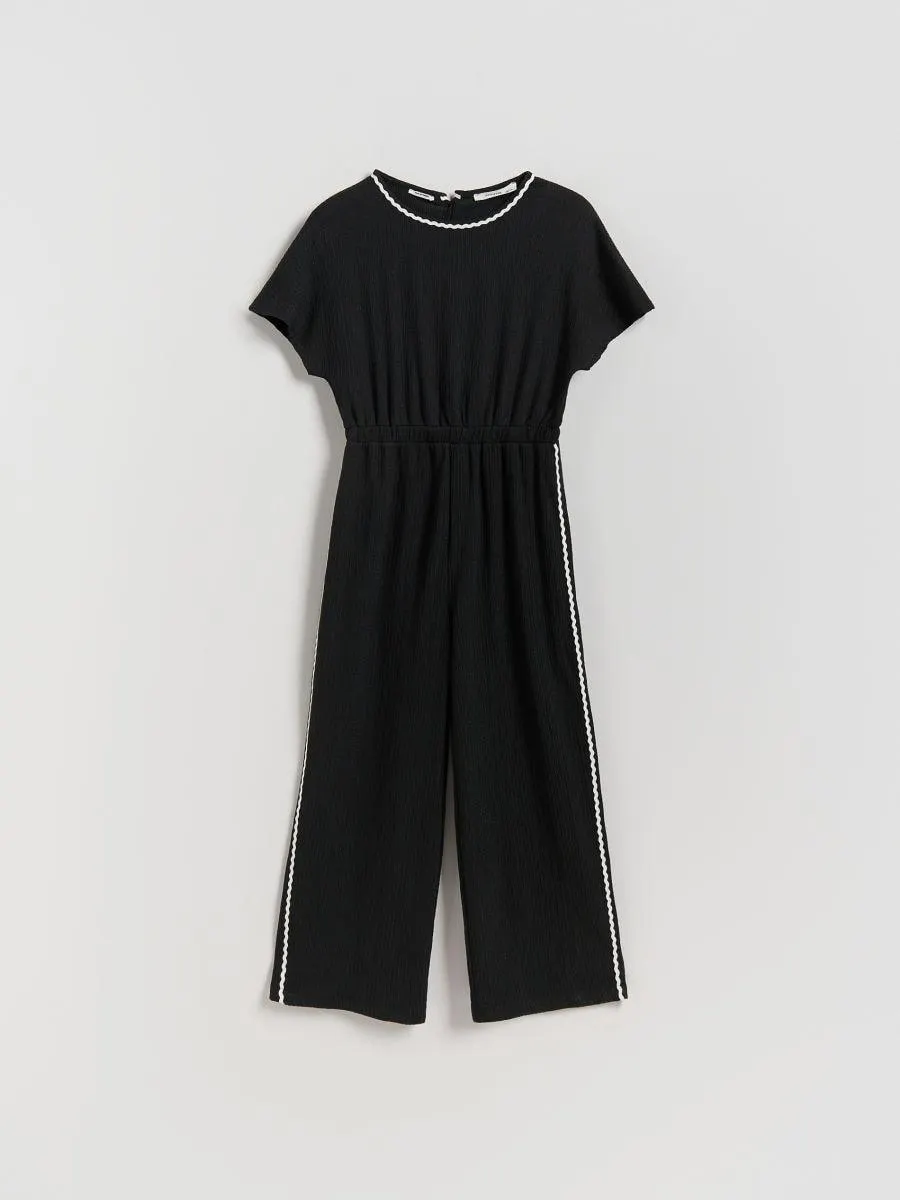 Overal se strukturou a lampasem