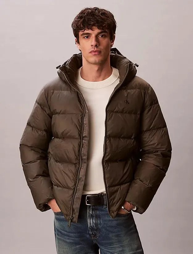 Hooded Down Puffer Jacket
