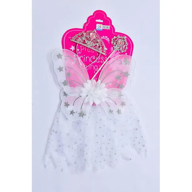 Mac Toys Šaty pro princeznu - bílé