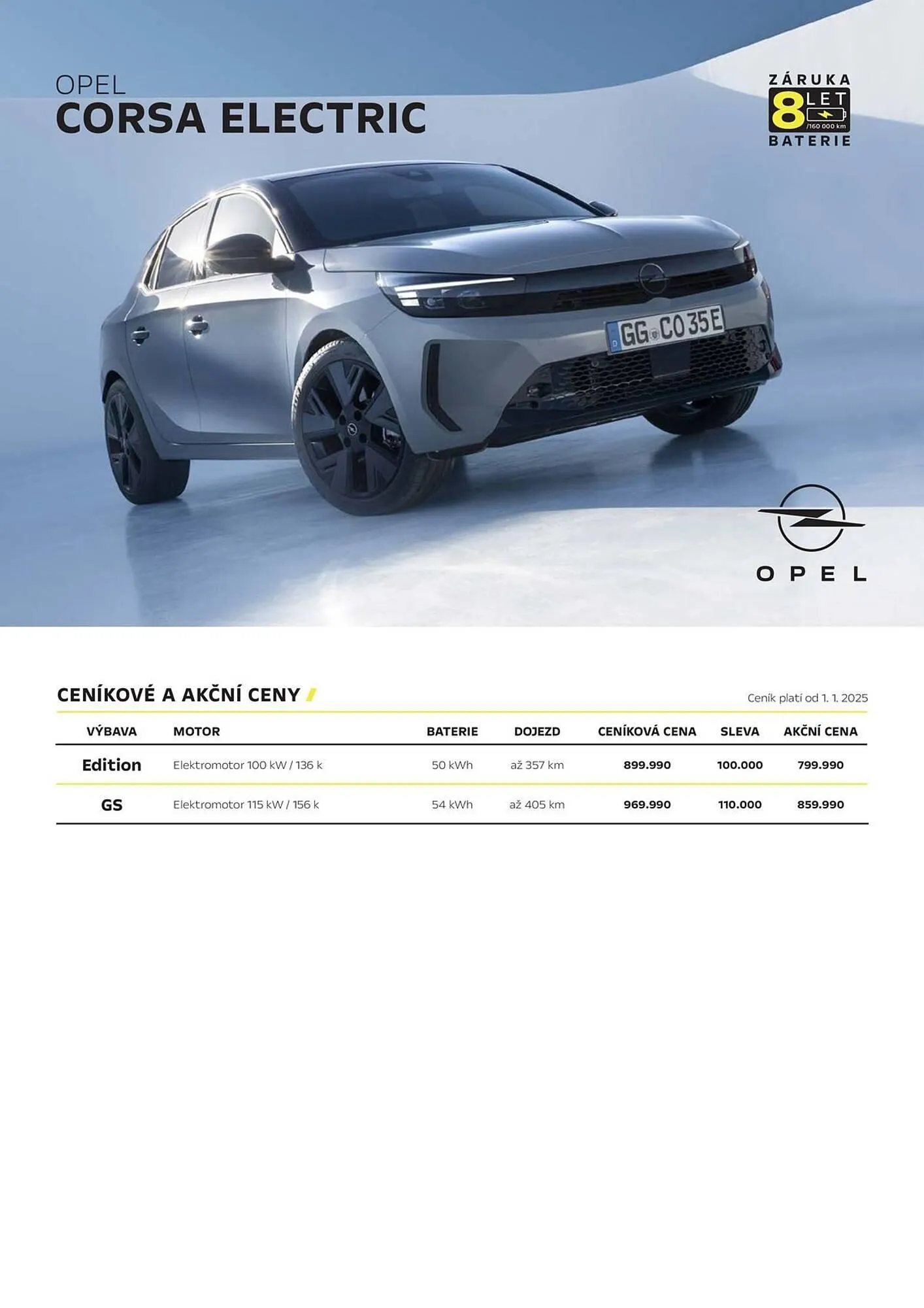 Opel leták - 22. ledna 31. března 2025 - Page 1