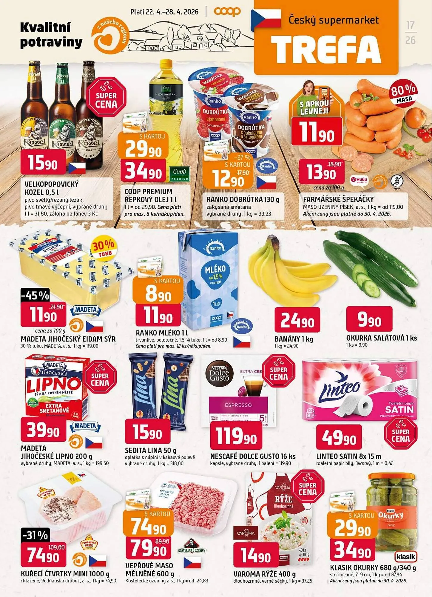 Trefa leták - 22. dubna 28. dubna 2026 - Page 1