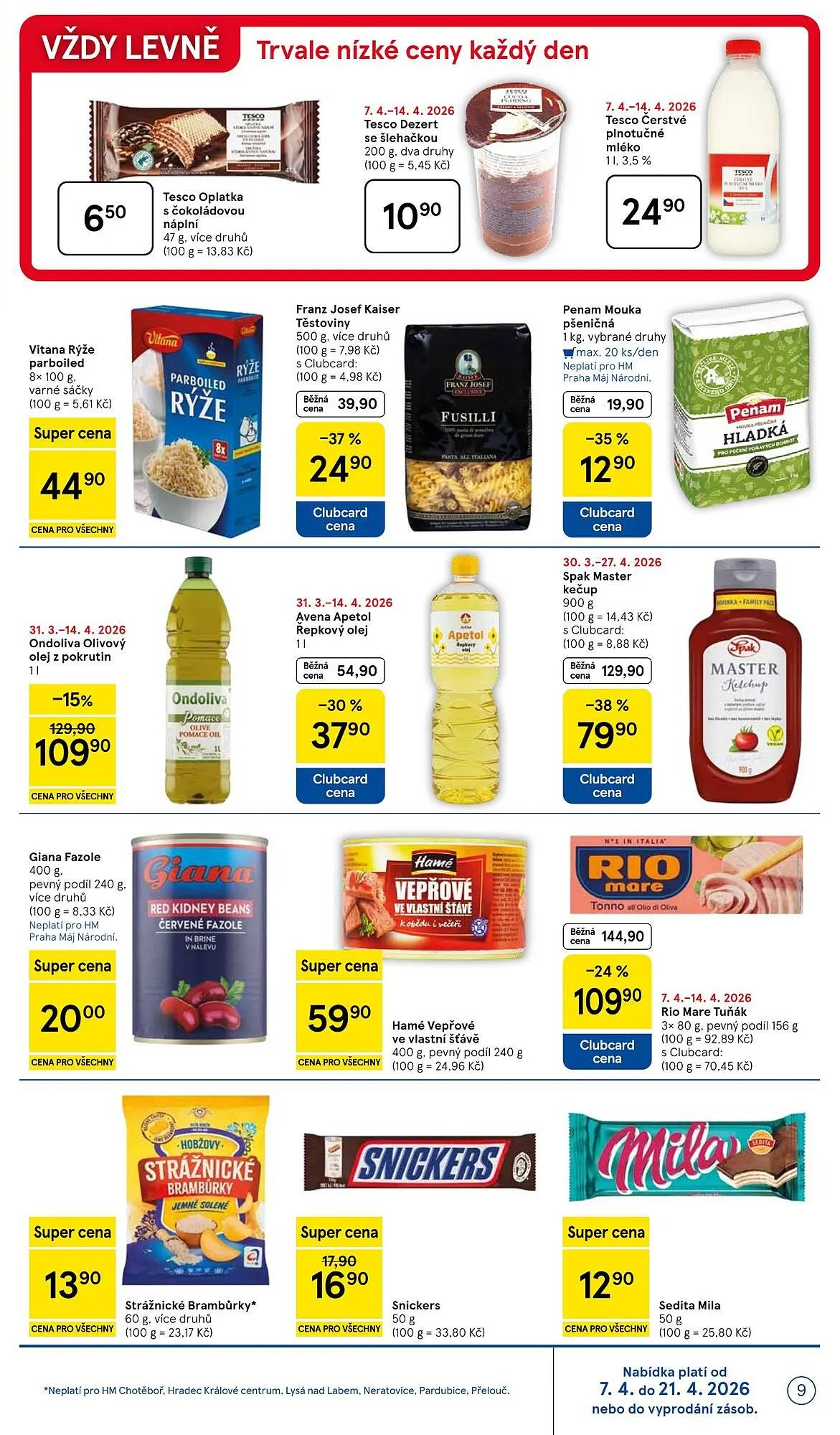 Tesco leták - 7. dubna 14. dubna 2026 - Page 9